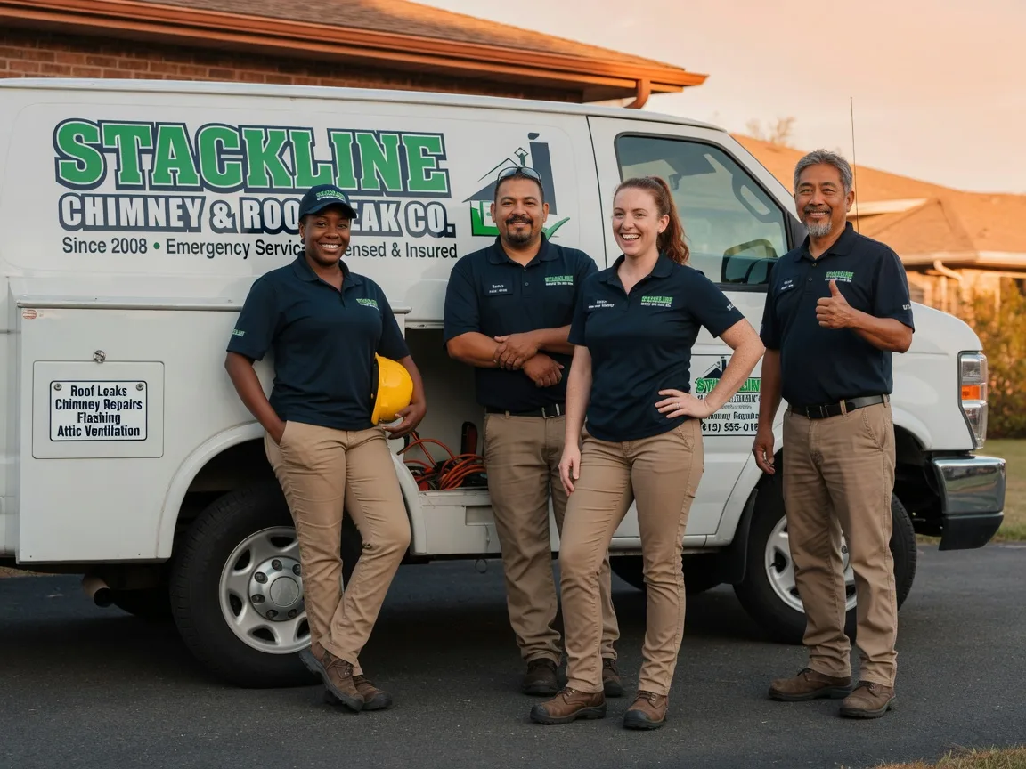 Chimney flashing repair company in Saint Martin, MN